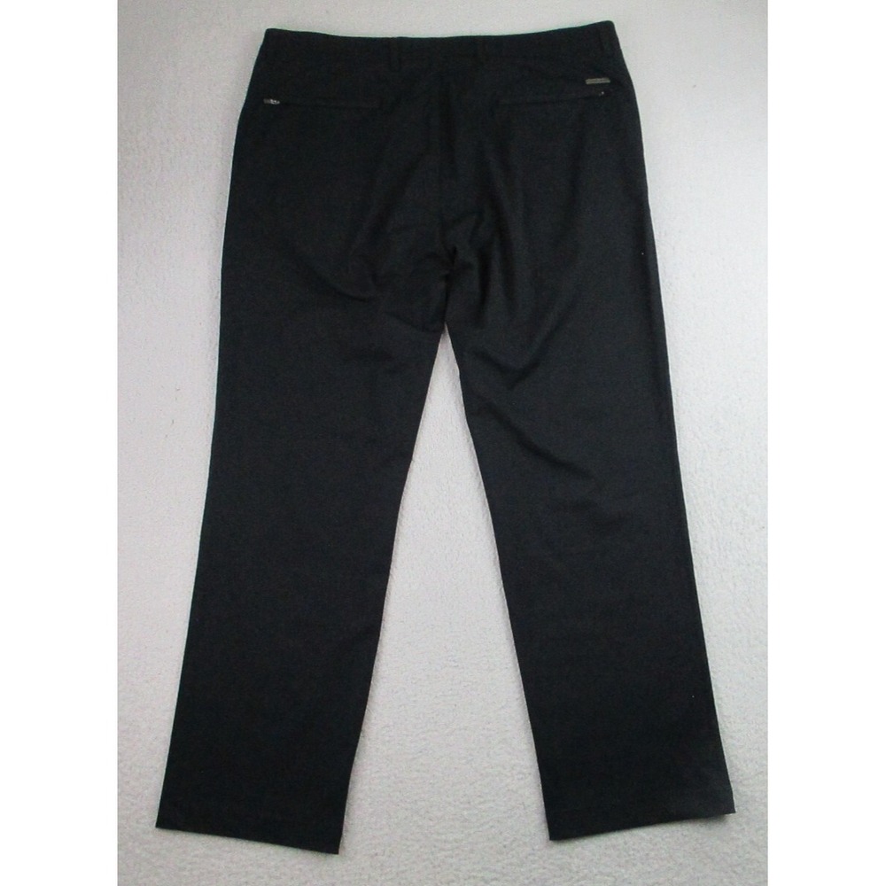 Twillory Pants Mens 36x30 Tailored Fit The Hustle Black Chino Performance Golf - Picture 12 of 14
